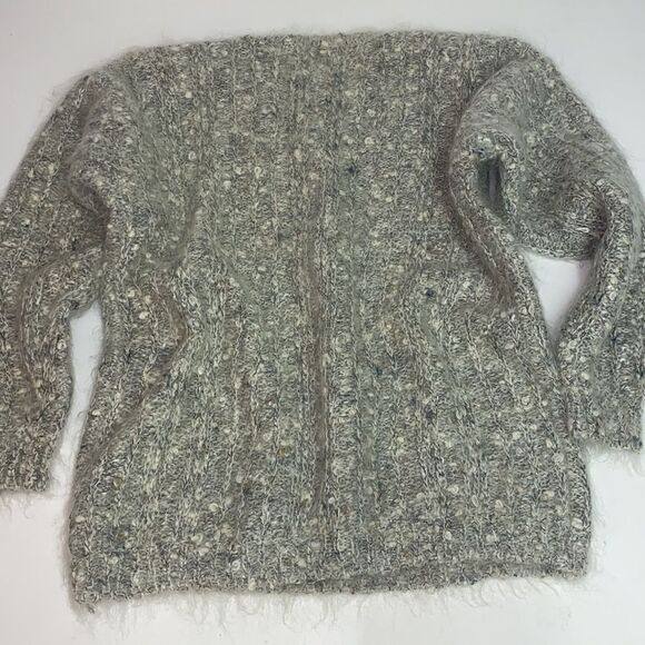 Vintage D.D. Sloane Mohair wool Blend Sweater Fisherman Core B22 - Picture 8 of 8